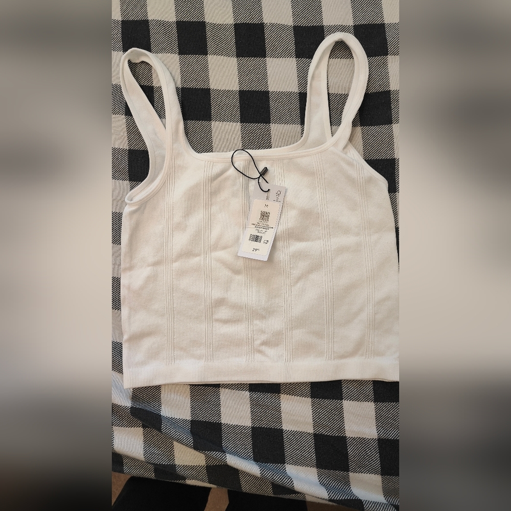NWT Dynamite square neck seamless tank top
